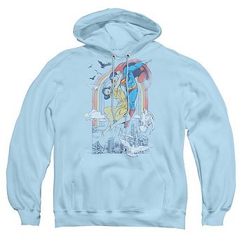 DC Comics Rainbow Love Adult Pull Over Hoodie