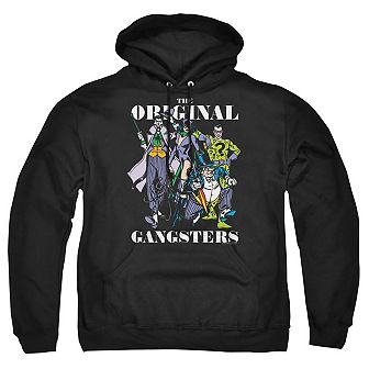 DC Comics Original Gangsters Adult Pull Over Hoodie