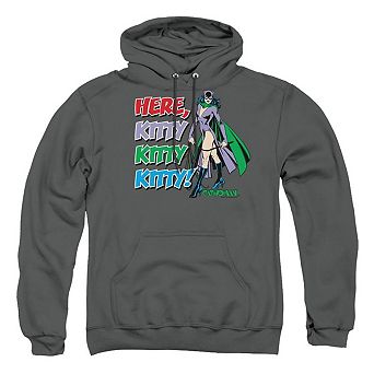 DC Comics Here Kitty Adult Pull Over Hoodie