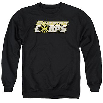 Green Lantern Sinestro Corps Logo Adult Crewneck Sweatshirt