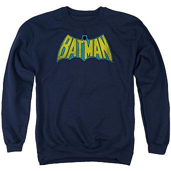 Dc Comics Classic Batman Logo Adult Crewneck Sweatshirt