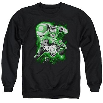 Green Lantern Lantern Planet Adult Crewneck Sweatshirt