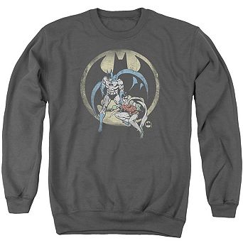 Dc Comics Team Adult Crewneck Sweatshirt