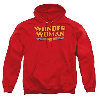 DC Comics Wonder Woman Logo Adult Pull Over Hoodie