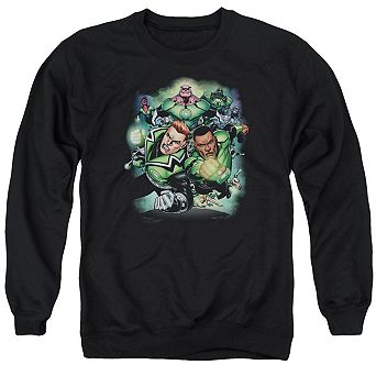 Green Lantern Corps 1 Adult Crewneck Sweatshirt