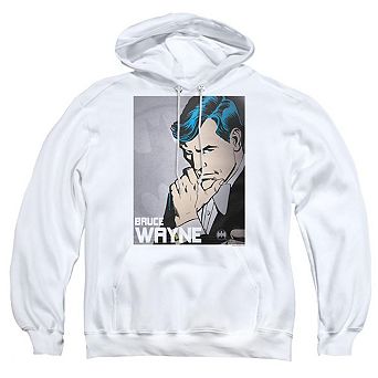 DC Comics Bruce Wayne Adult Pull Over Hoodie