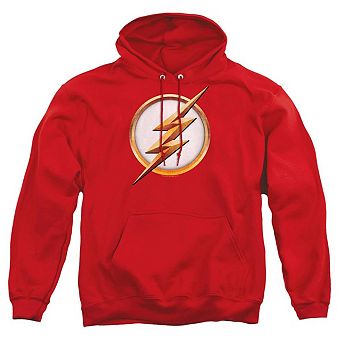 Flash Season 4 Logo Adult Pull Over Hoodie