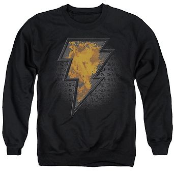 Black Adam Black Adam Beveled Emblem Adult Crewneck Sweatshirt