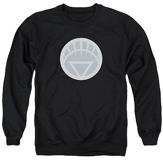 Green Lantern White Symbol Adult Crewneck Sweatshirt