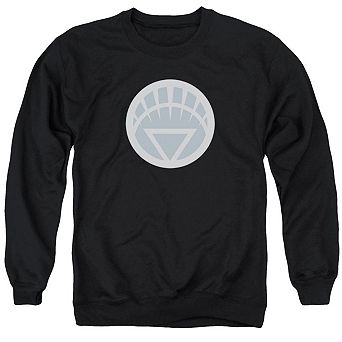 Green Lantern White Symbol Adult Crewneck Sweatshirt