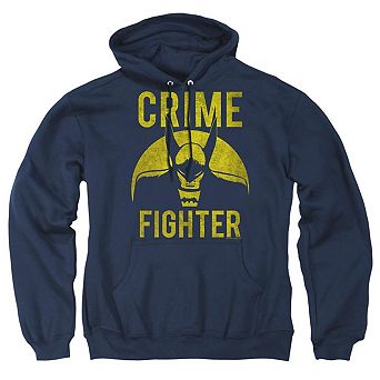DC Comics Fight Crime Adult Pull Over Hoodie