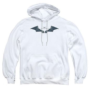 The Batman Mechanical Bat Logo Adult Pull Over Hoodie