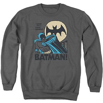 Dc Comics Look Out Adult Crewneck Sweatshirt