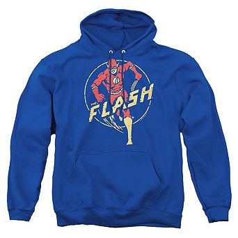 Dc Comics Flash Flash Comics Adult Pull Over Hoodie