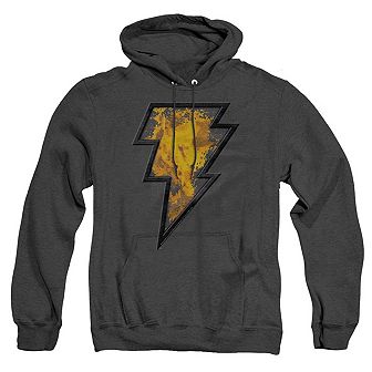 Black Adam Black Adam Beveled Emblem Adult Heather Hoodie