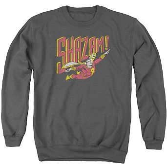 Dc Comics Retro Marvel Adult Crewneck Sweatshirt
