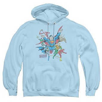 DC Comics Lead The Charge Adult Pull Over Hoodie