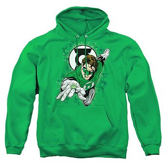 Green Lantern Ring First Adult Pull Over Hoodie