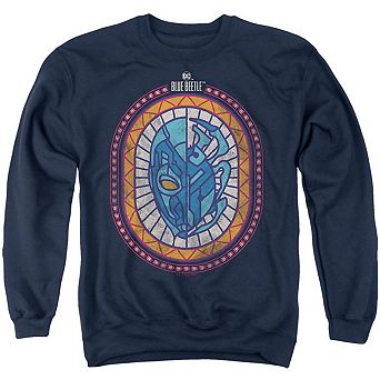 Blue Beetle Reyes Courage Adult Crewneck Sweatshirt