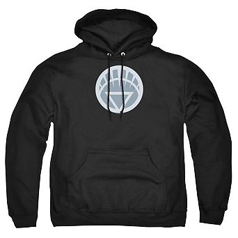 Green Lantern White Symbol Adult Pull Over Hoodie