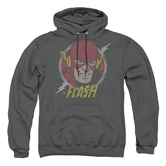 DC Comics Flash Vintage Voltage Adult Pull Over Hoodie