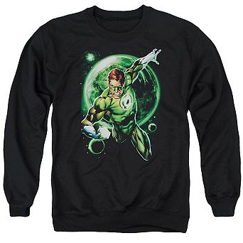 Green Lantern Galaxy Glow Adult Crewneck Sweatshirt