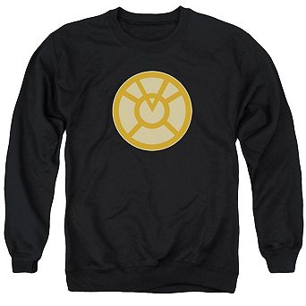 Green Lantern Orange Symbol Adult Crewneck Sweatshirt