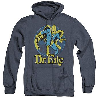 Dc Comics Dr Fate Ankh Adult Heather Hoodie