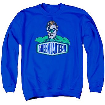 Dc Comics Green Lantern Sign Adult Crewneck Sweatshirt