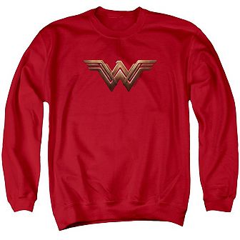 Wonder Woman Movie Wonder Woman Logo Adult Crewneck Sweatshirt