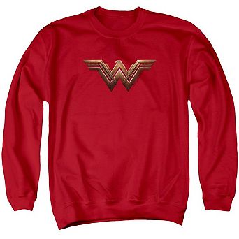 Wonder Woman Movie Wonder Woman Logo Adult Crewneck Sweatshirt