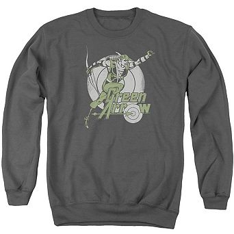 Dc Comics Right On Target Adult Crewneck Sweatshirt