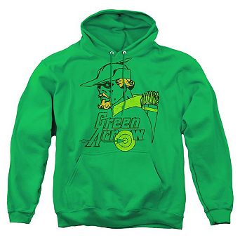 DC Comics Close Up Adult Pull Over Hoodie