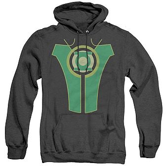 Green Lantern Simon Baz Adult Heather Hoodie