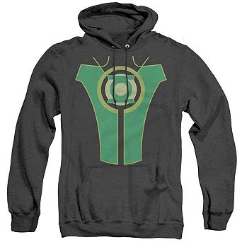 Green Lantern Simon Baz Adult Heather Hoodie
