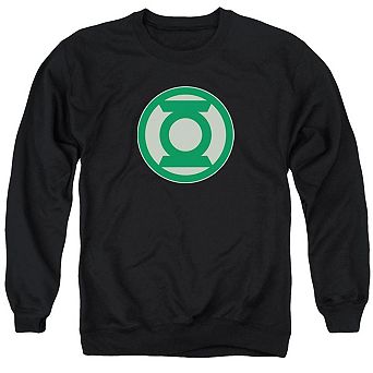 Green Lantern Green Symbol Adult Crewneck Sweatshirt