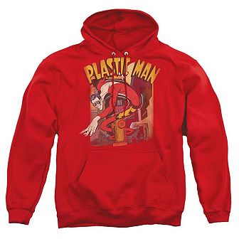 DC Comics Plastic Man Street Adult Pull Over Hoodie