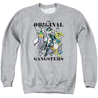 Dc Comics Original Gangsters Adult Crewneck Sweatshirt