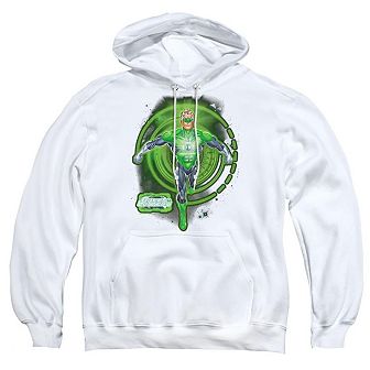 Green Lantern Inked Adult Pull Over Hoodie