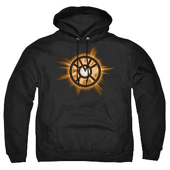 Green Lantern Orange Glow Adult Pull Over Hoodie