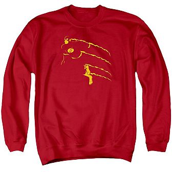 Dc Comics Flash Flash Min Adult Crewneck Sweatshirt