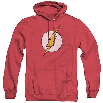 DC Comics Flash Flash Logo Adult Heather Hoodie