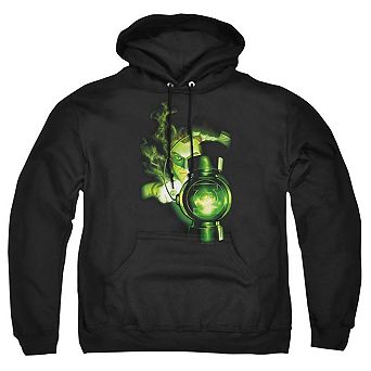 Green Lantern Lantern Light Adult Pull Over Hoodie