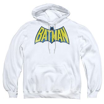 DC Comics Classic Batman Logo Adult Pull Over Hoodie