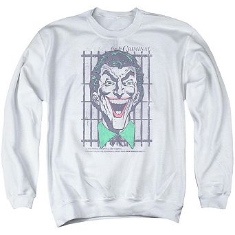 Dc Comics Criminal Adult Crewneck Sweatshirt