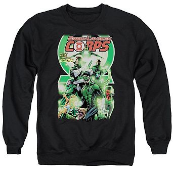 Green Lantern Gl Corps 25 Cover Adult Crewneck Sweatshirt