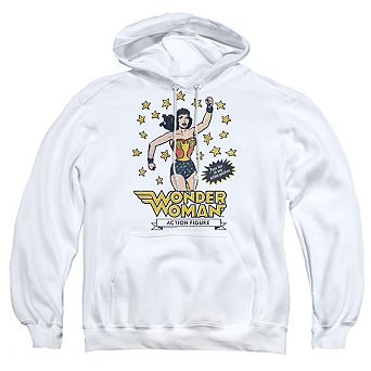 DC Comics Action Figure Adult Pull Over Hoodie