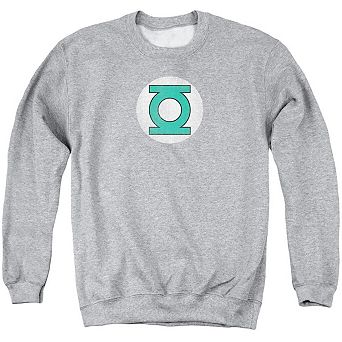 DC Comics Gl Logo Distressed Adult Crewneck Sweatshirt