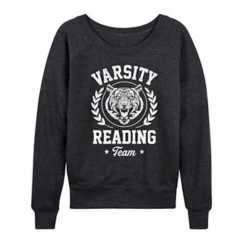 Plus Size Varsity Reading Team French Terry Long Sleeve Tee