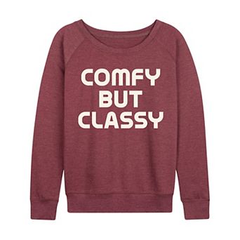 Plus Size Comfy But Classy French Terry Long Sleeve Tee